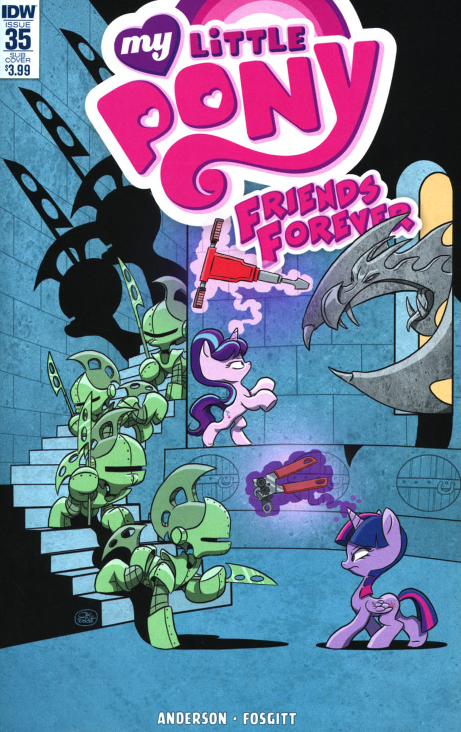 My Little Pony Friends Forever #35 Cover B Variant Jay Fosgitt Subscription Cover