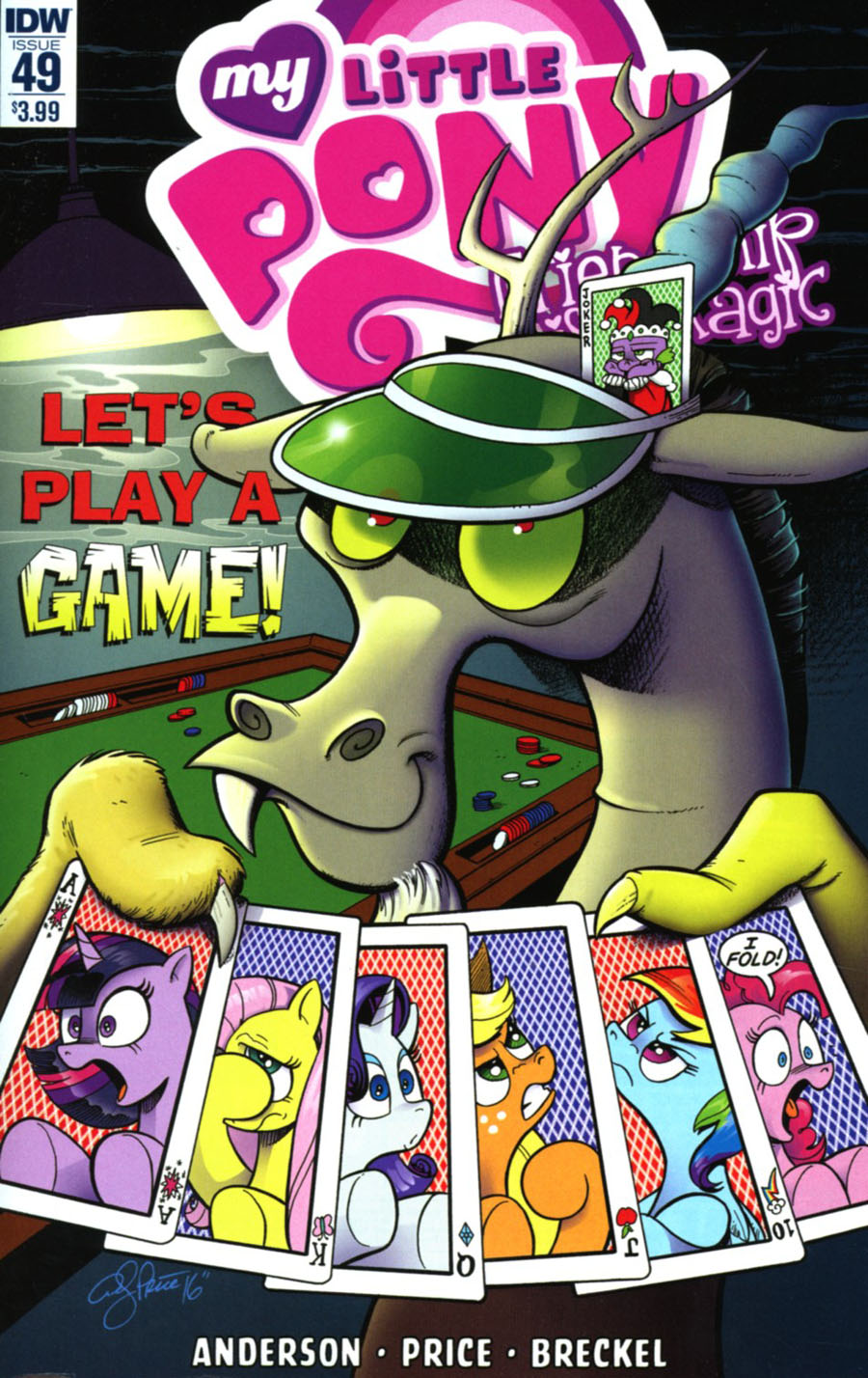 My Little Pony Friendship Is Magic #49 Cover A Regular Andy Price Cover