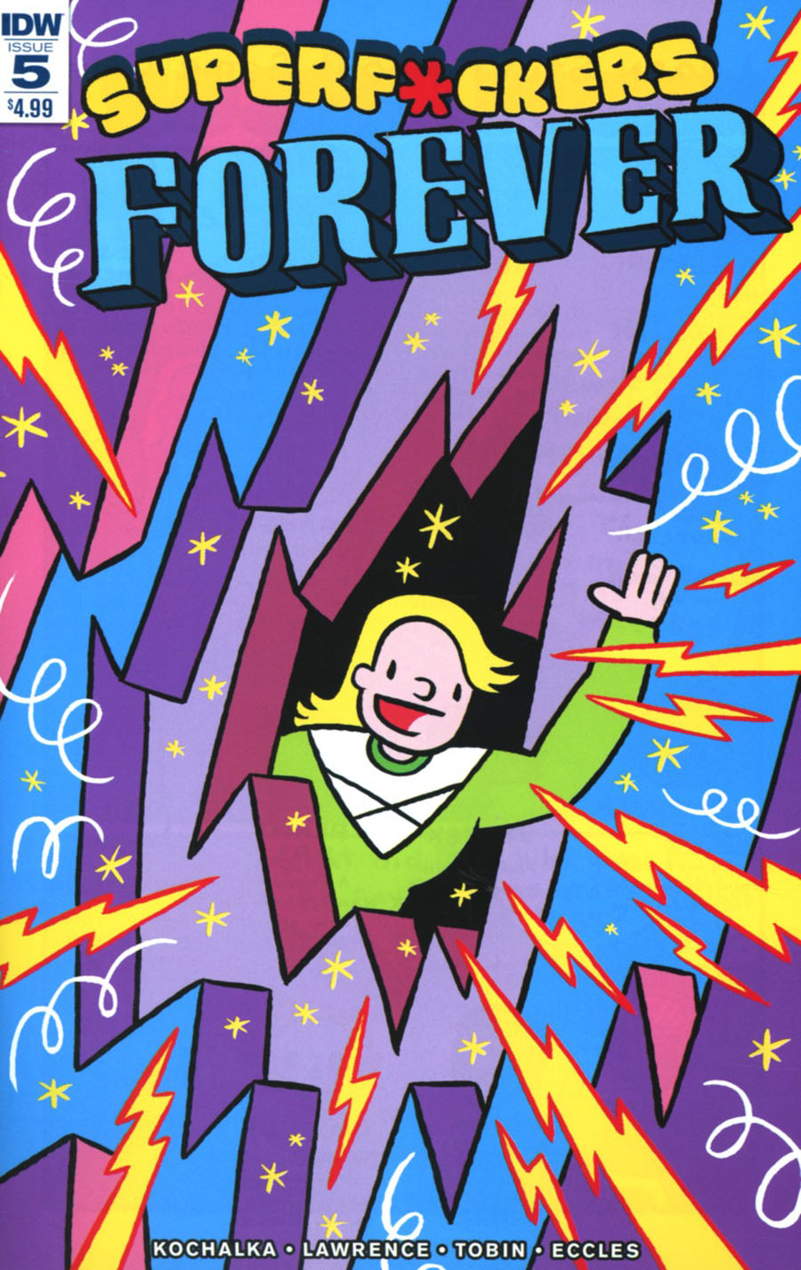 Super F*ckers Forever #5 Cover A Regular James Kochalka Cover