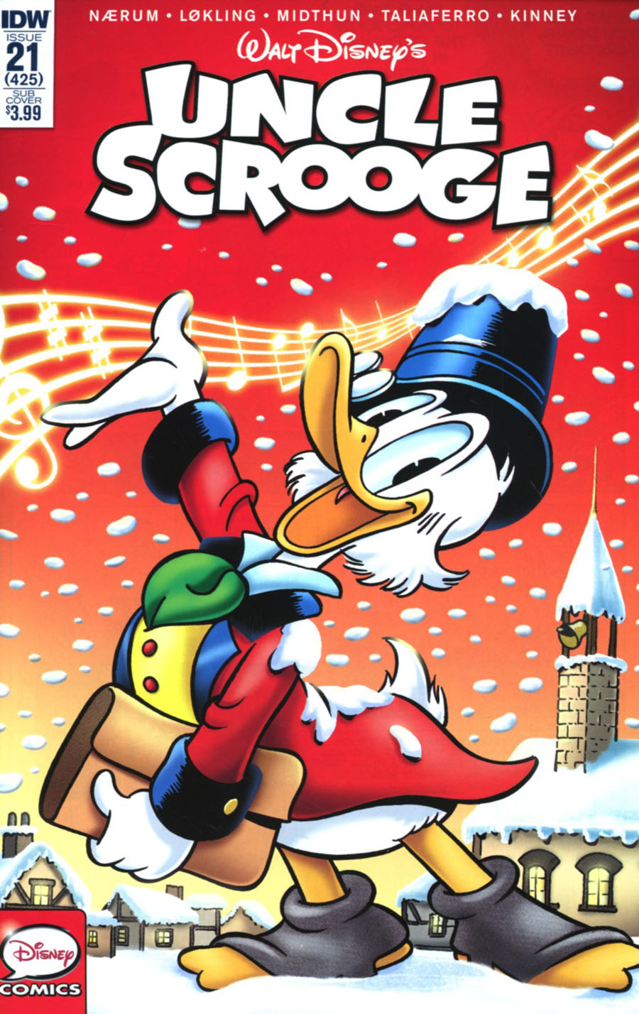 Uncle Scrooge Vol 2 #21 Cover B Variant Marco Rota Subscription Cover