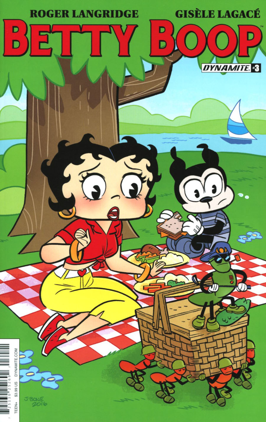 Betty Boop #3 Cover B Variant J Bone Cover