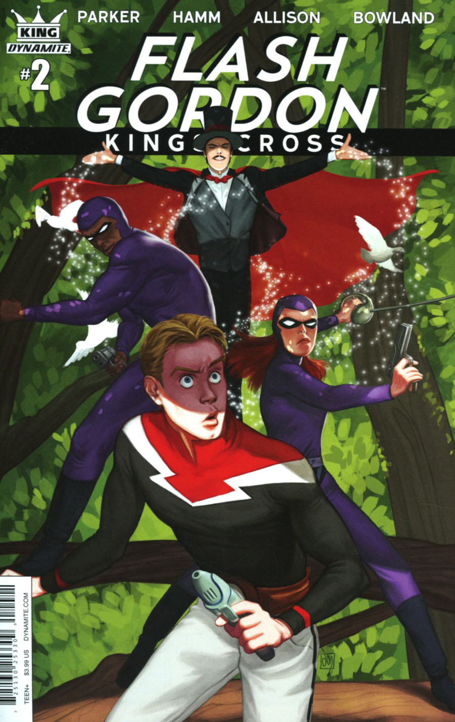Flash Gordon Kings Cross #2 Cover B Variant Lara Margarida Cover