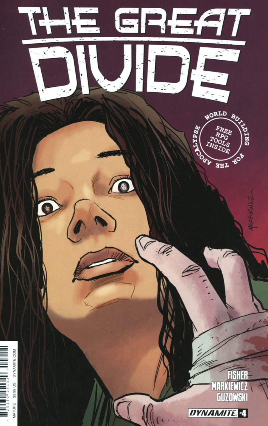 Great Divide #4 Cover A Regular Adam Markiewicz Cover