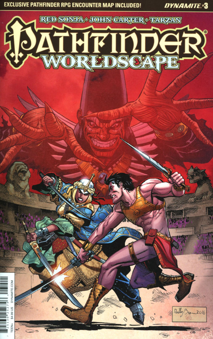 Pathfinder Worldscape #3 Cover A Regular Reilly Brown Cover