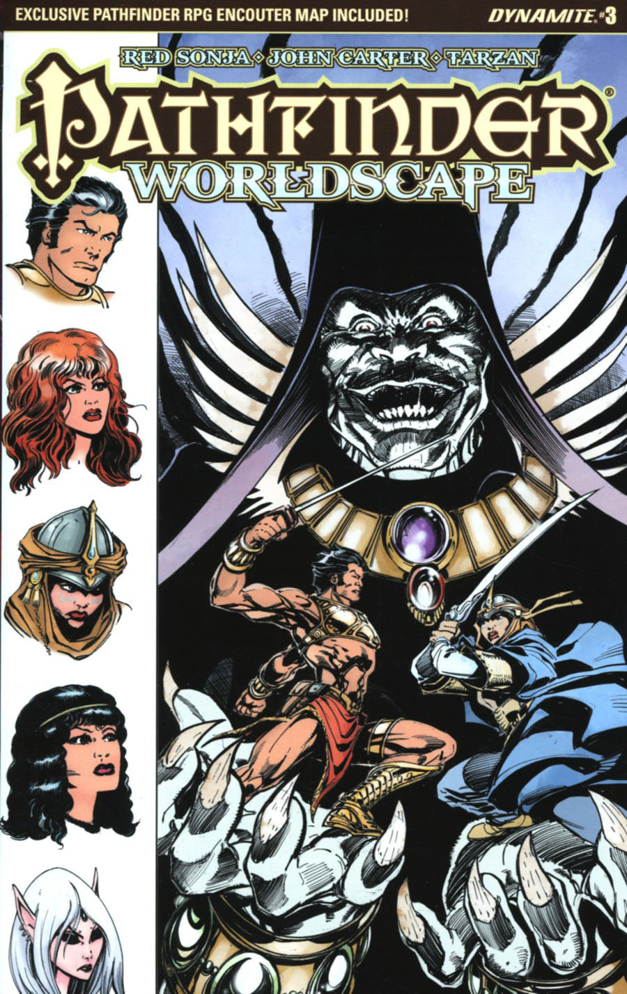 Pathfinder Worldscape #3 Cover B Variant Tom Mandrake Cover