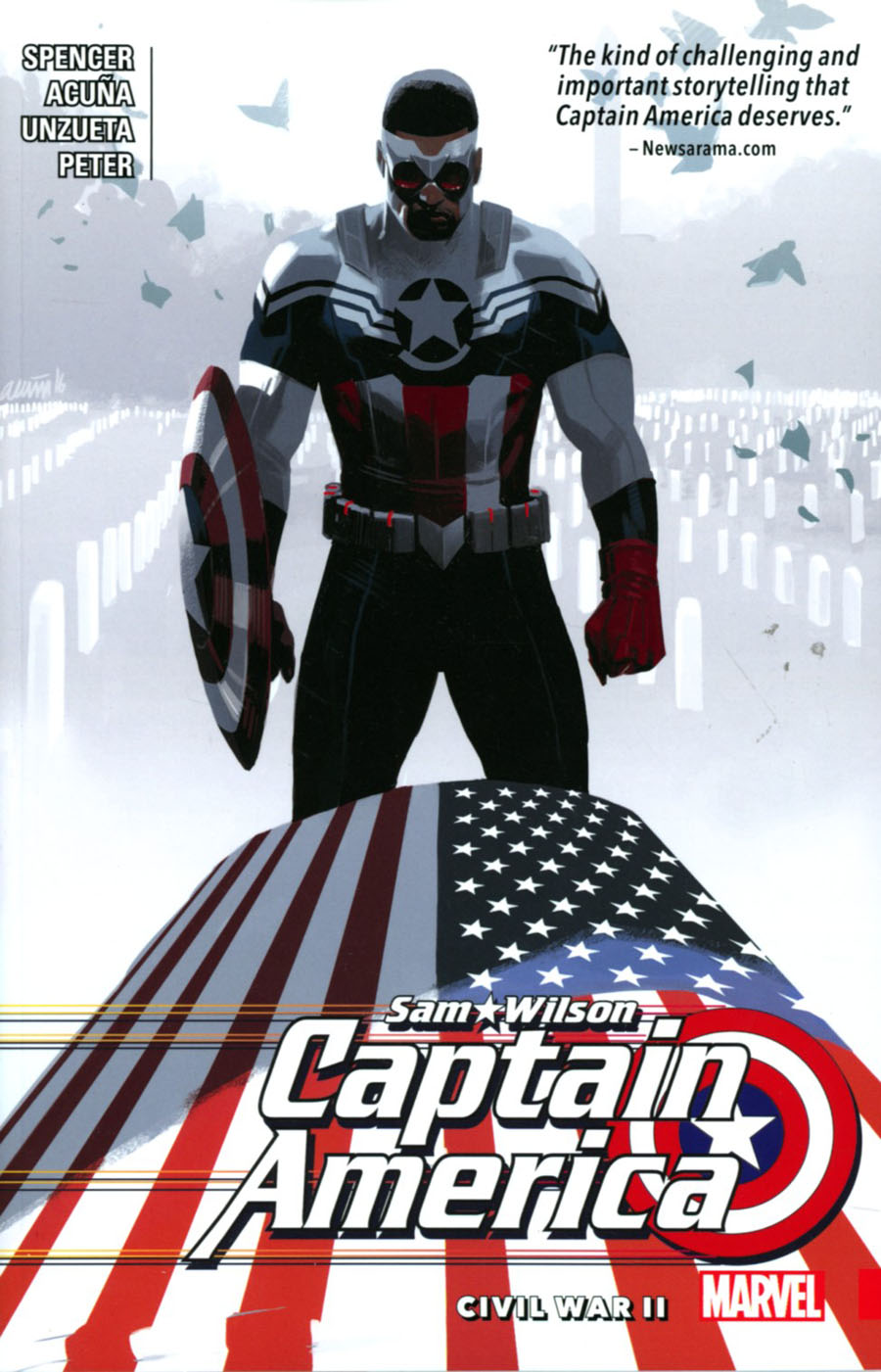 Captain America Sam Wilson Vol 3 Civil War II TP