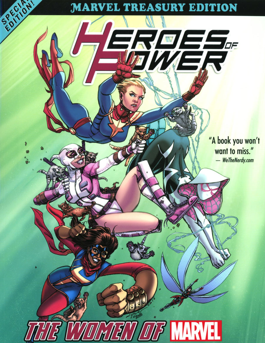 Heroes Of Power Women Of Marvel All-New Marvel Treasury Edition TP