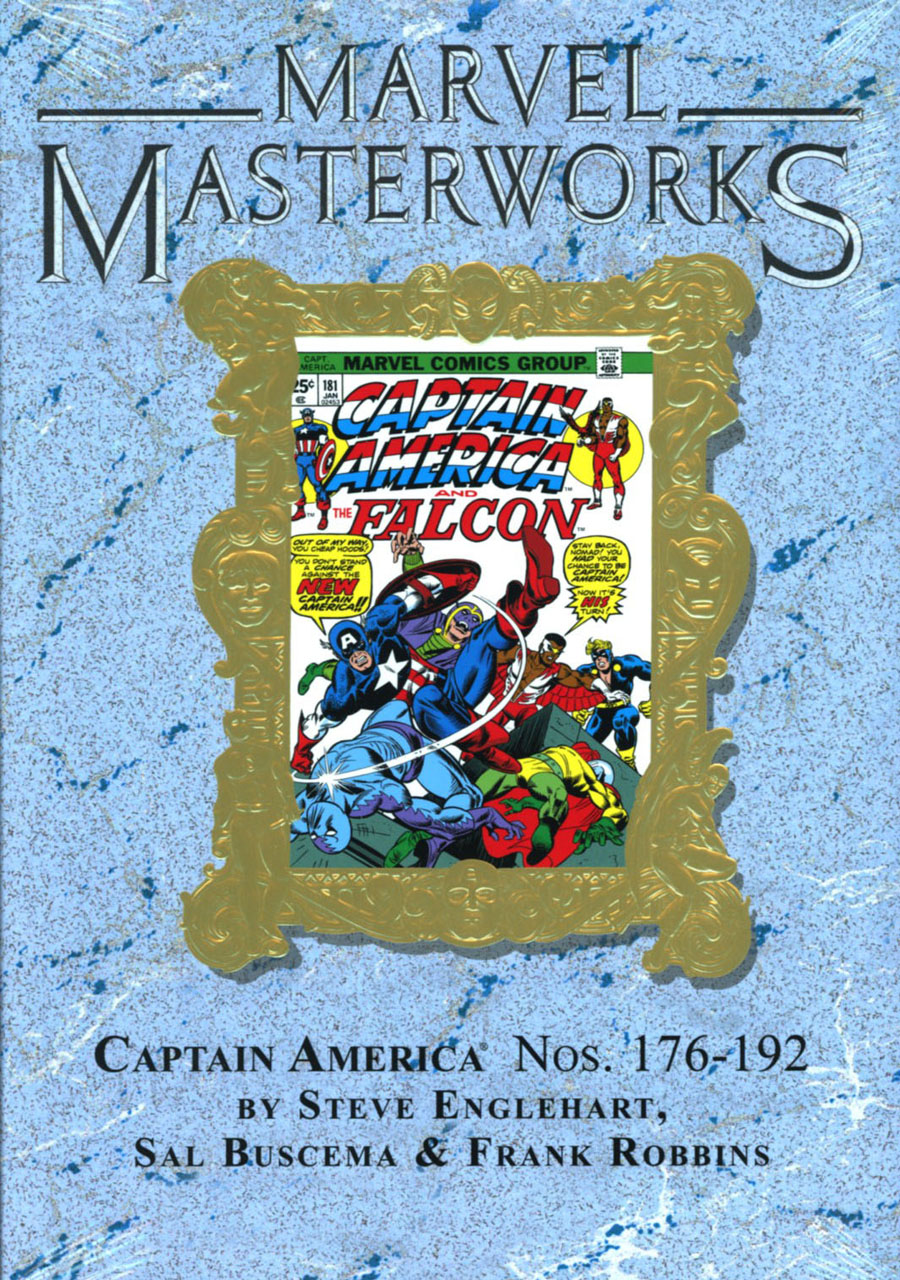 Marvel Masterworks Captain America Vol 9 HC Variant Dust Jacket