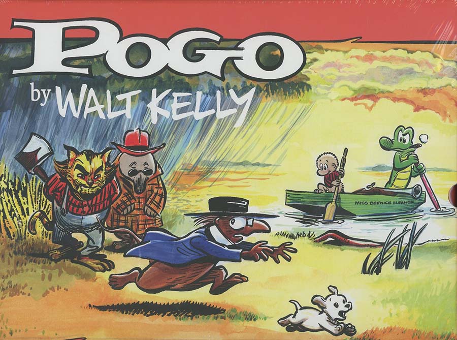 Pogo Complete Syndicated Comic Strips Box Set Vol 3 & 4 HC