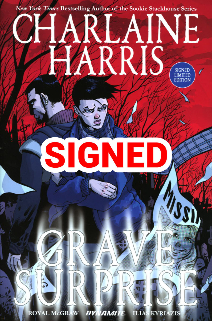 Charlaine Harris Grave Surprise HC Limited Signed Edition