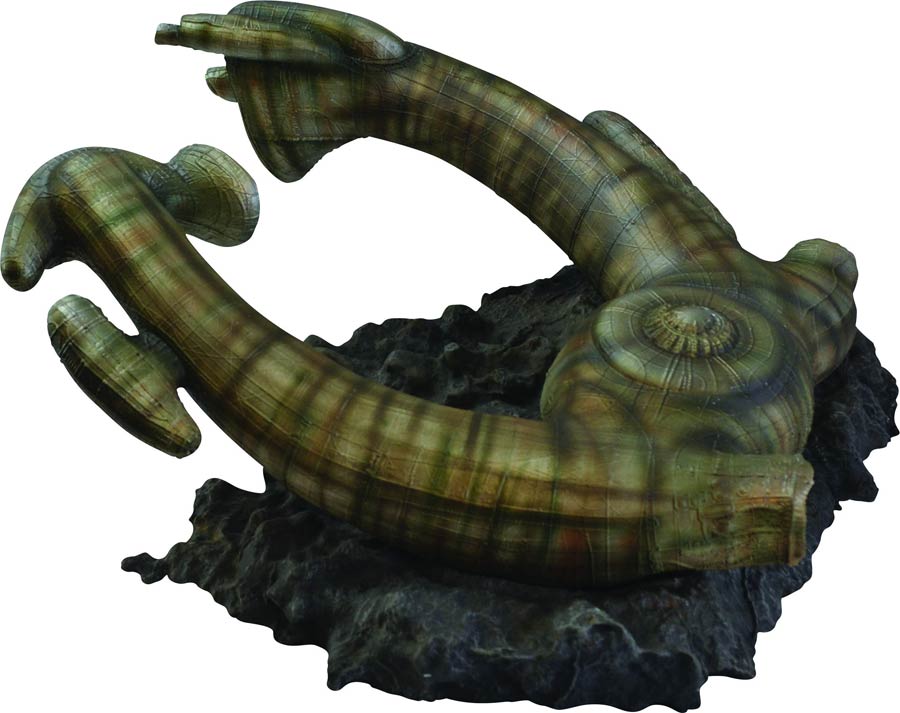 Alien Derelict Ship Statue