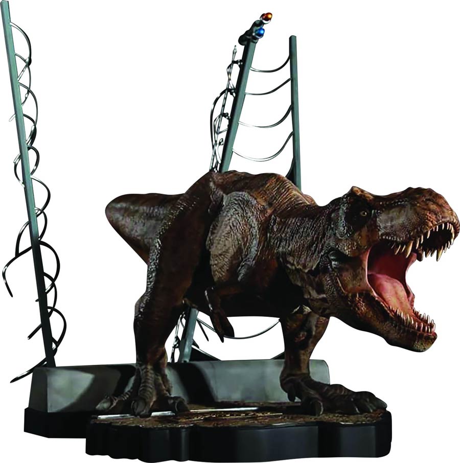 Chronicle Jurassic Park Breakout T-Rex Statue