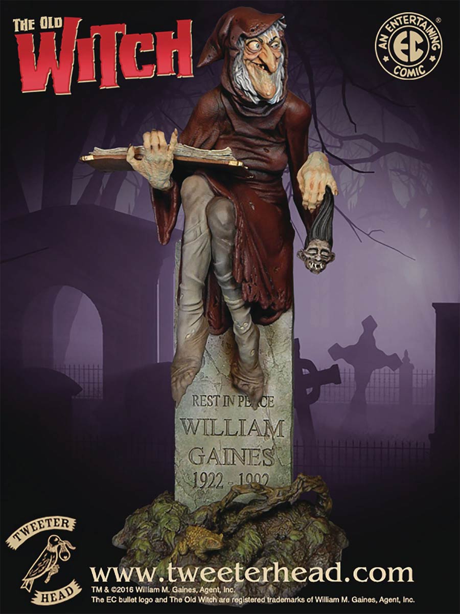 EC Comics Old Witch Maquette