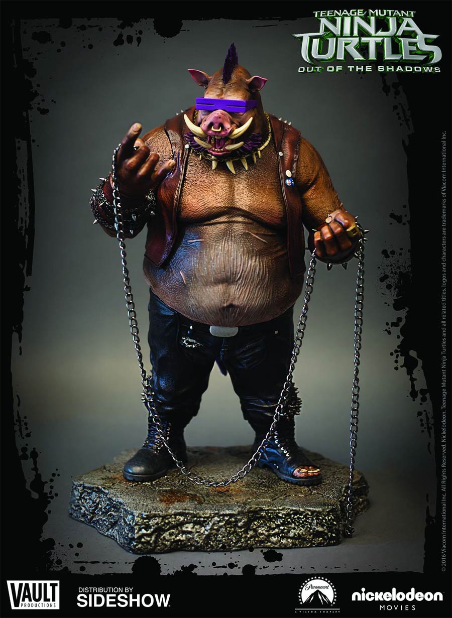 Teenage Mutant Ninja Turtles Out Of The Shadows Bebop Statue