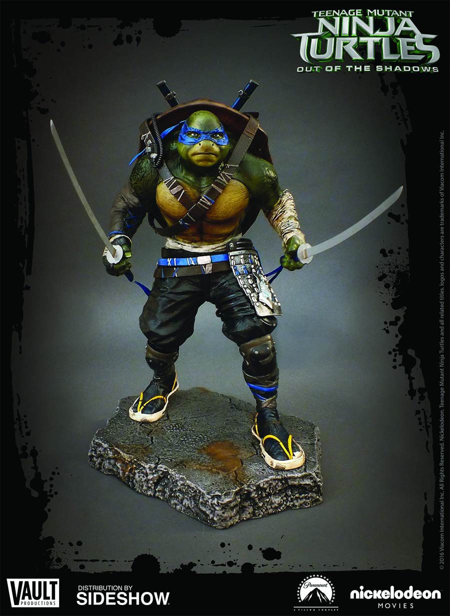 Teenage Mutant Ninja Turtles Out Of The Shadows Leonardo Statue