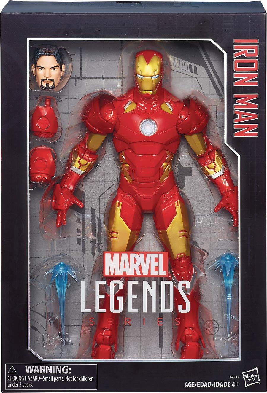 Marvel Legends Iron Man 12-Inch Action Figure Case