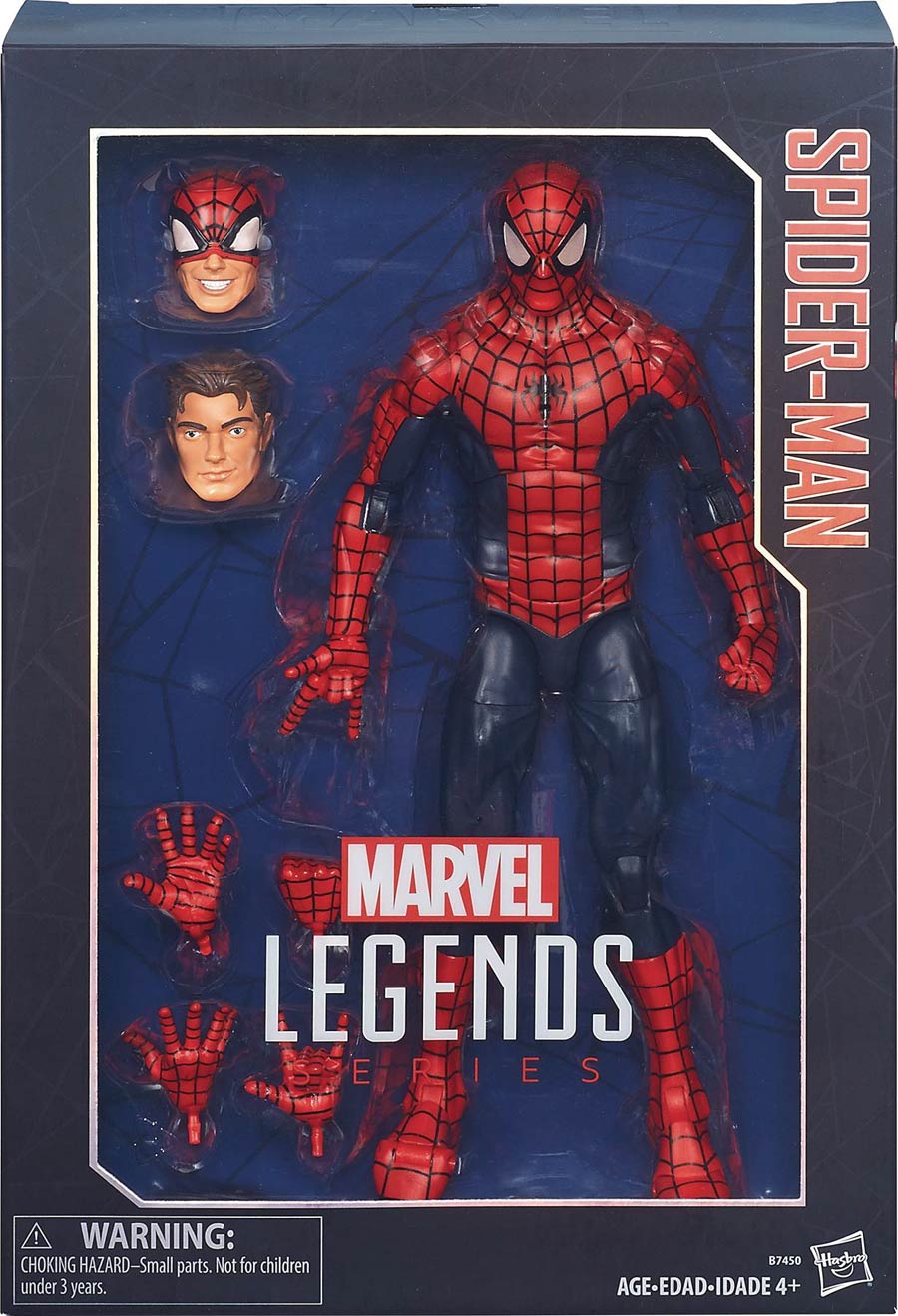 Marvel Legends Spider-Man 12-Inch Action Figure Case