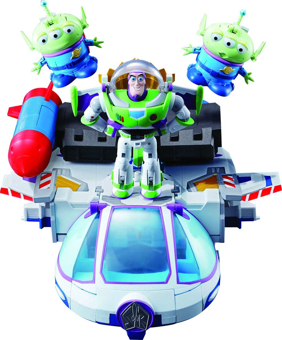Toy Story Chogokin Cho Gattai - Buzz The Space Ranger Robo Action Figure