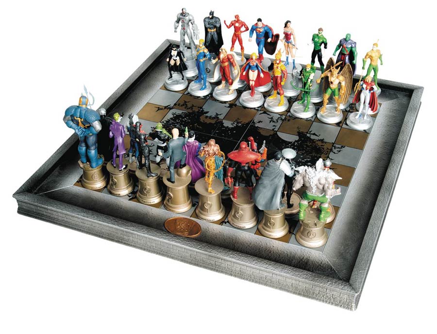 DC Chess Collection Complete Justice League Set