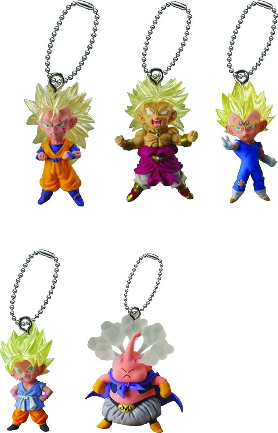 Dragon Ball Super UDM Figure Mascot Collection Blind Mystery Box Display