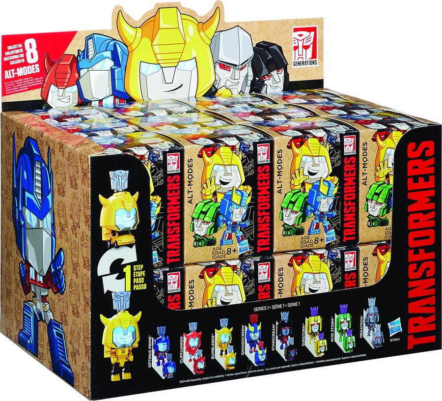 Transformers Alt-Modes Mini Figure Blind Mystery Box Display 201601