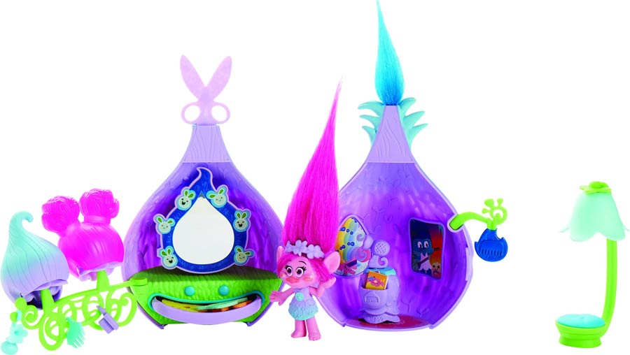 Trolls Poppys Stylin Pod Playset Case