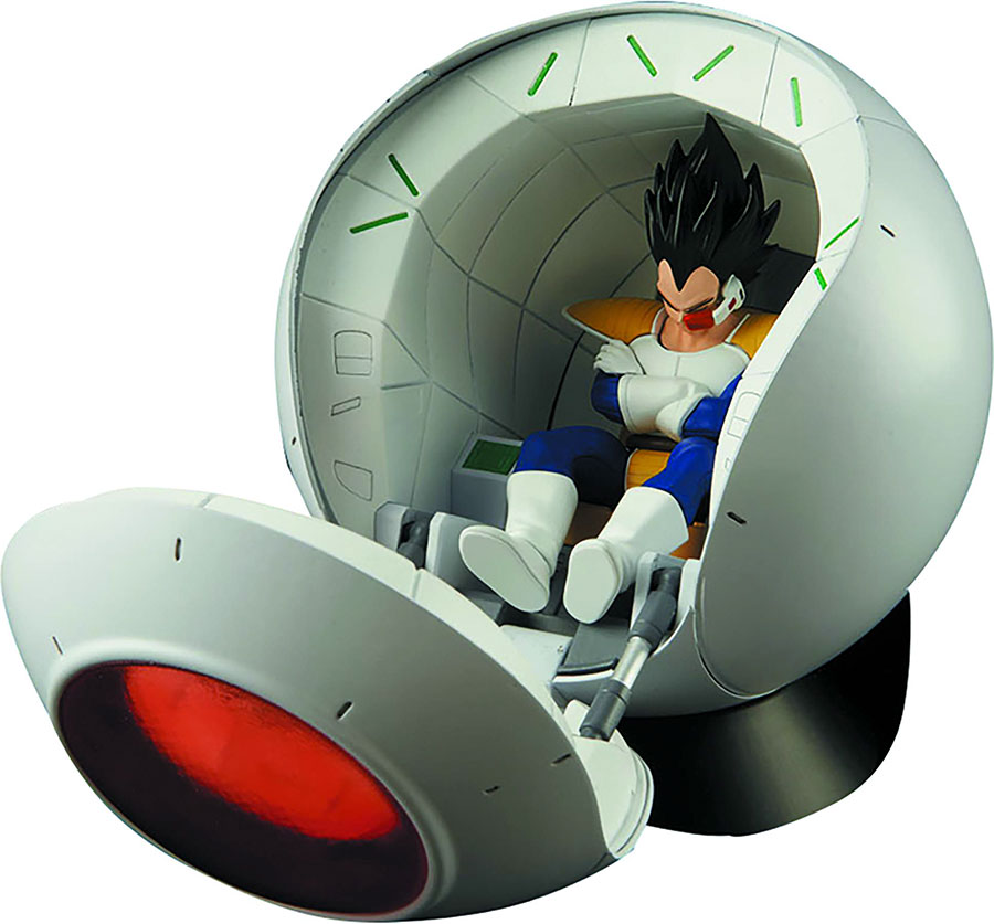 Dragon Ball Z Figure-Rise Mechanics Kit - Saiyan Space Pod