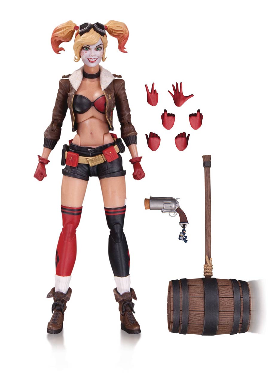 DC Comics Designer Ant Lucia Series 1 Harley Quinn Action Figure