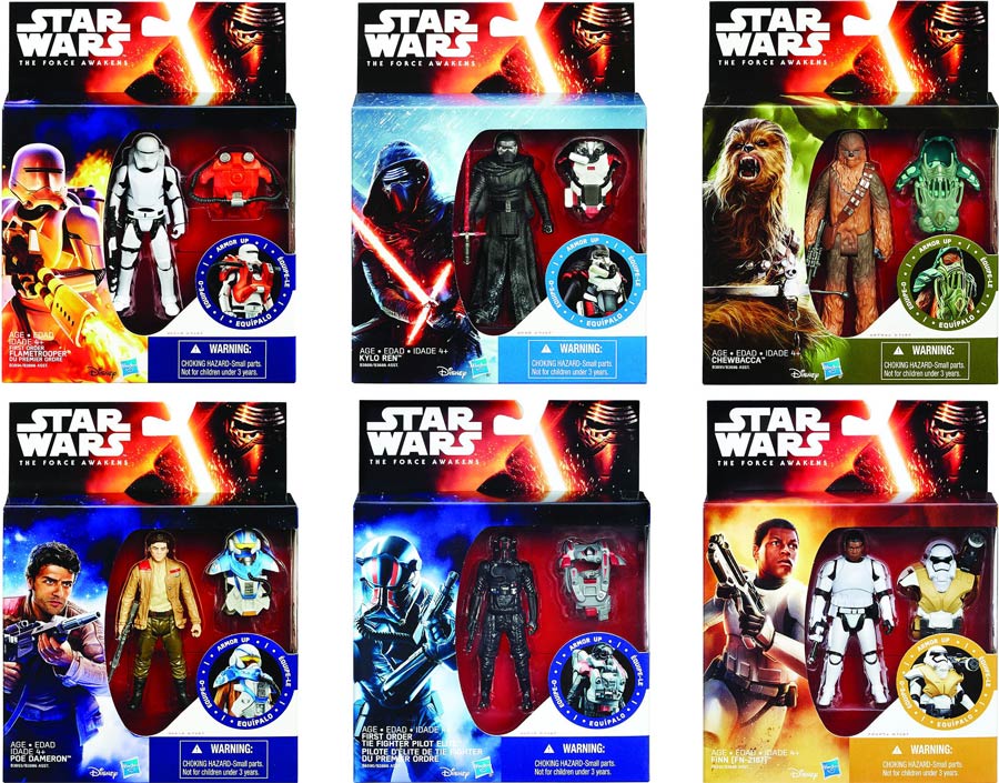 Star Wars Armor Series 3.75-Inch Action Figure Assortment Case 201601