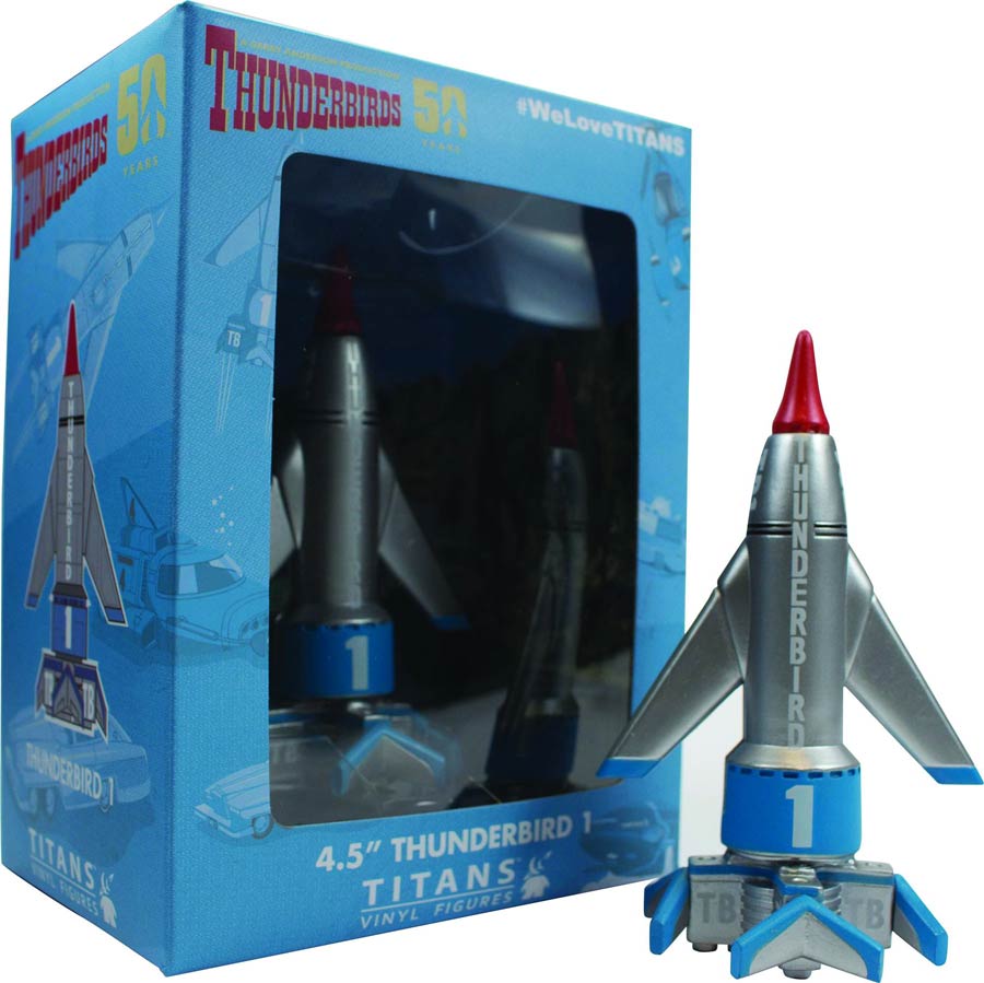 Thunderbirds Titans Thunderbird One 4.5-Inch Vinyl Figure