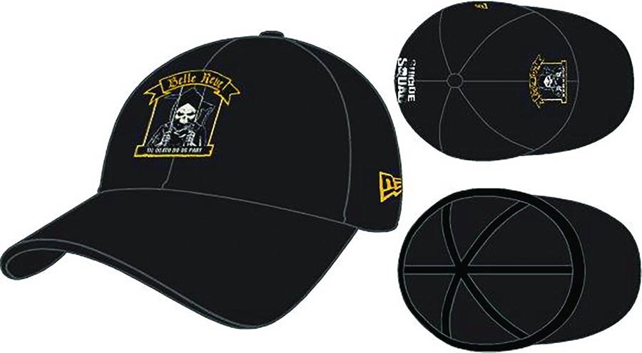 Suicide Squad Belle Reve Logo Previews Exclusive 3930 Flex Fit Cap