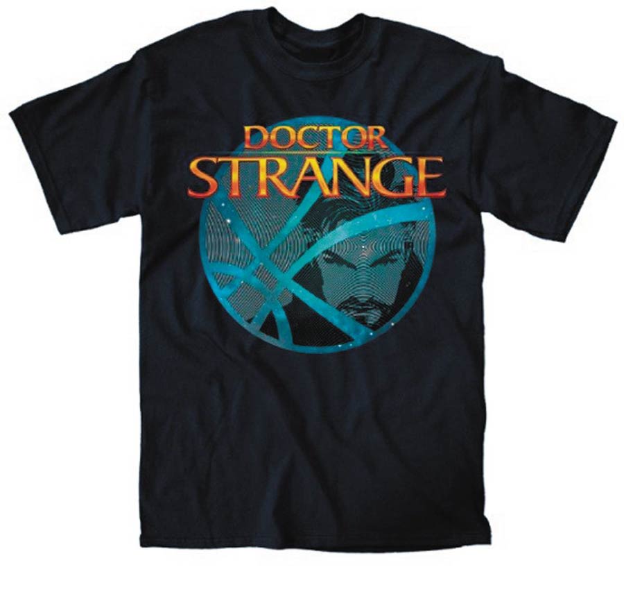 Doctor Strange Strange Optics Navy T-Shirt Large