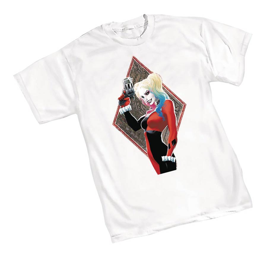 Harley Quinn Gem By Michael Turner T-Shirt Large