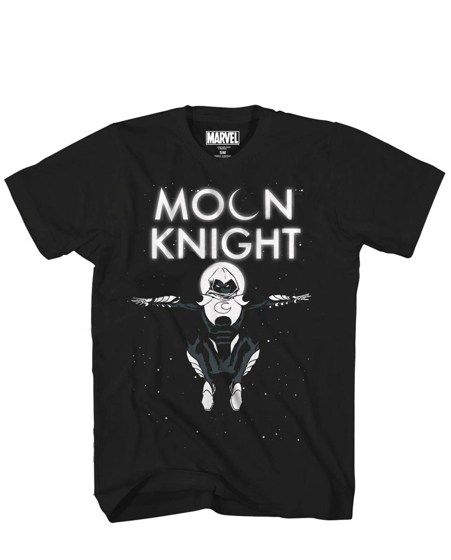 Marvel Heroes Spector In Flight Previews Exclusive Black T-Shirt Large