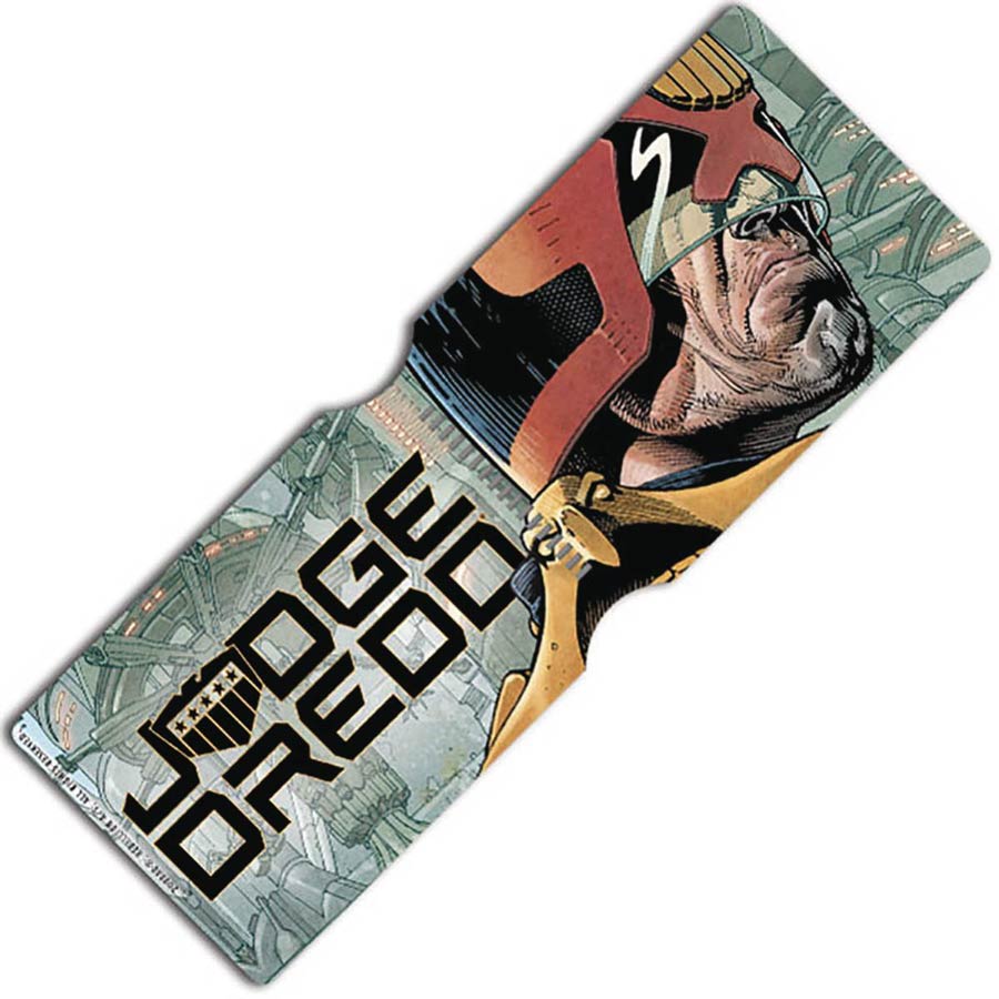 2000 AD Judge Dredd Travelpass Holder - Judge Dredd Profile