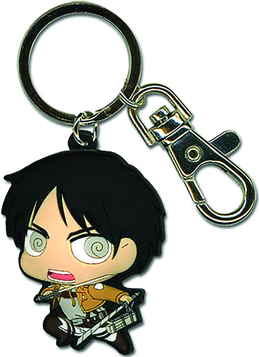 Attack On Titan Eren PVC Keychain