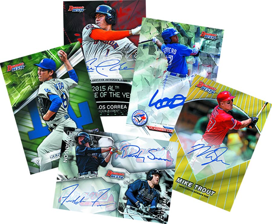 Bowman 2016 Best Baseball Trading Cards Outer Box