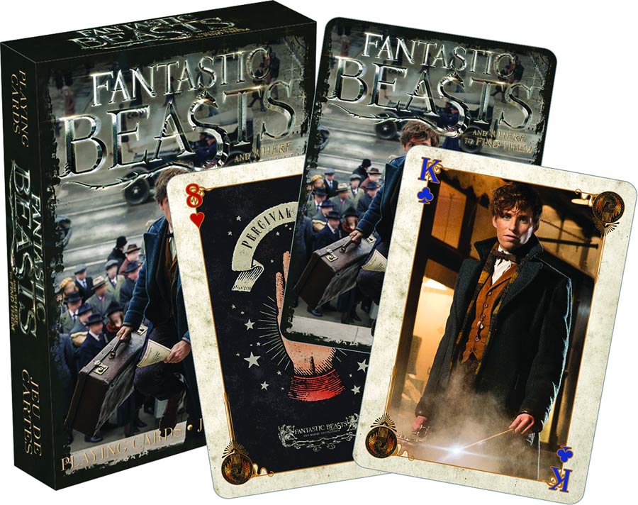 Fantastic Beasts Playing Cards