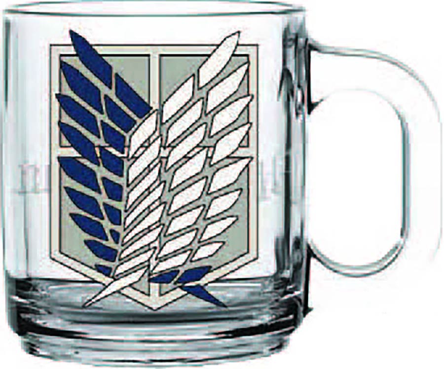 Attack On Titan Glass Coffee Mug
