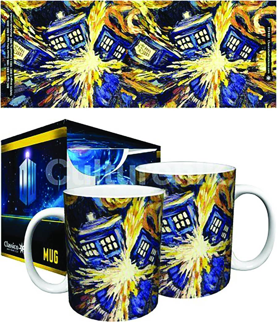 Doctor Who Mug - Exploding TARDIS