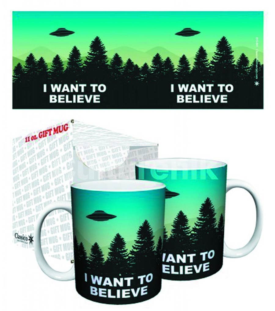 X-Files Mug - I Want To Believe