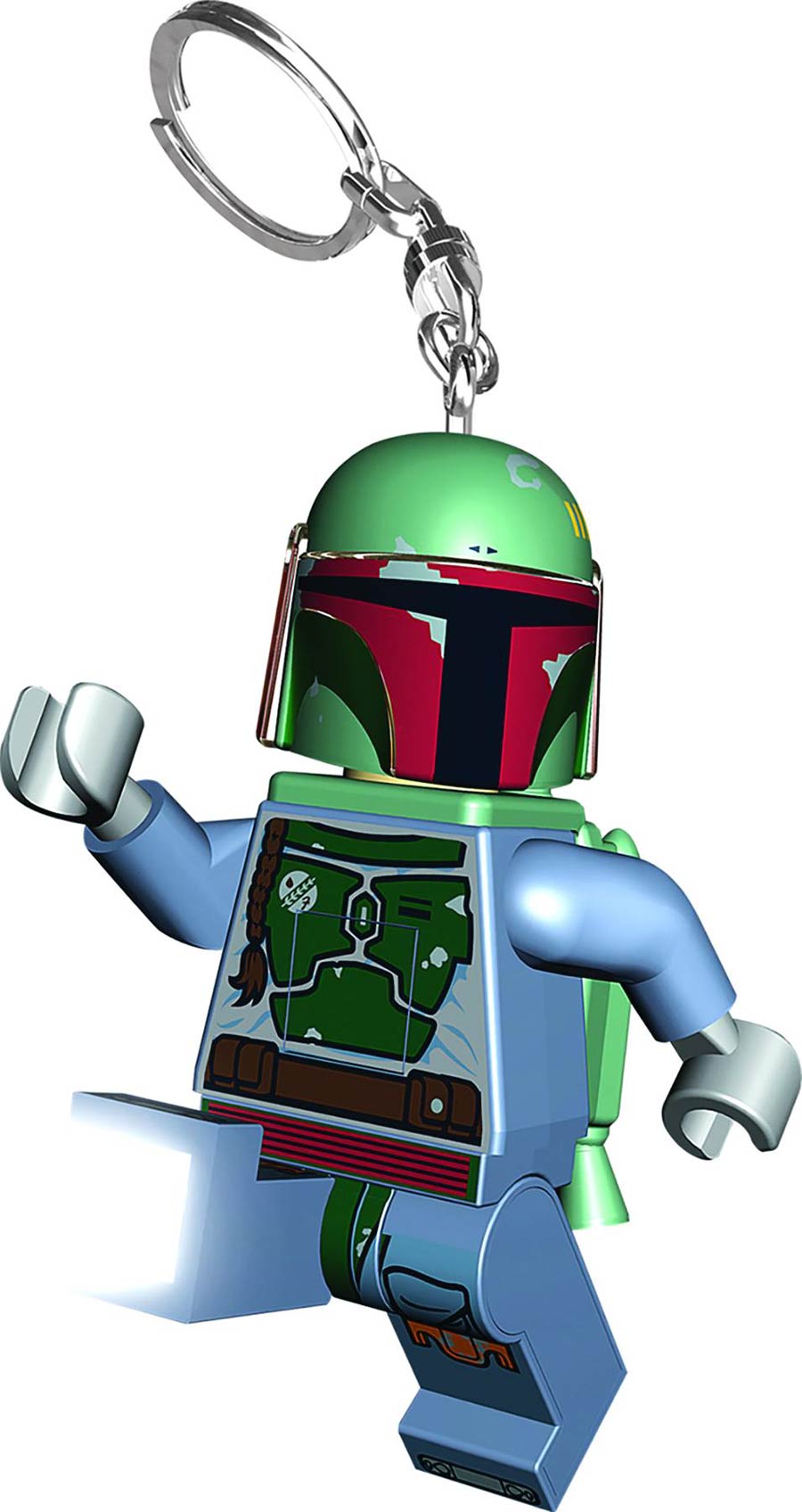 Lego Star Wars Boba Fett Keychain LED Lite