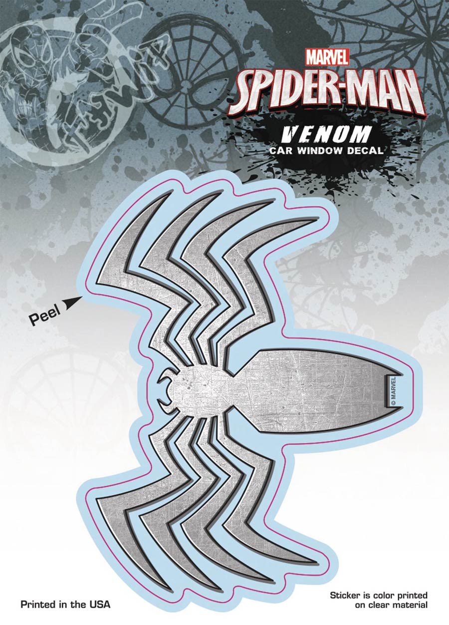 Marvel Comics Logo Vinyl Decal - Venom