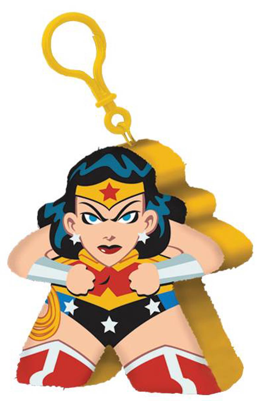 DC Comics Mighty Meeples Plush Clip - Wonder Woman