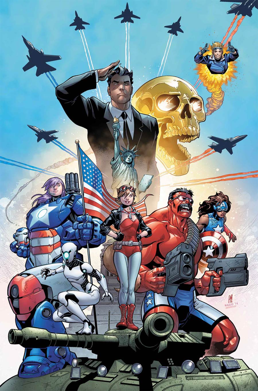 U.S.Avengers #1 By Paco Medina Poster