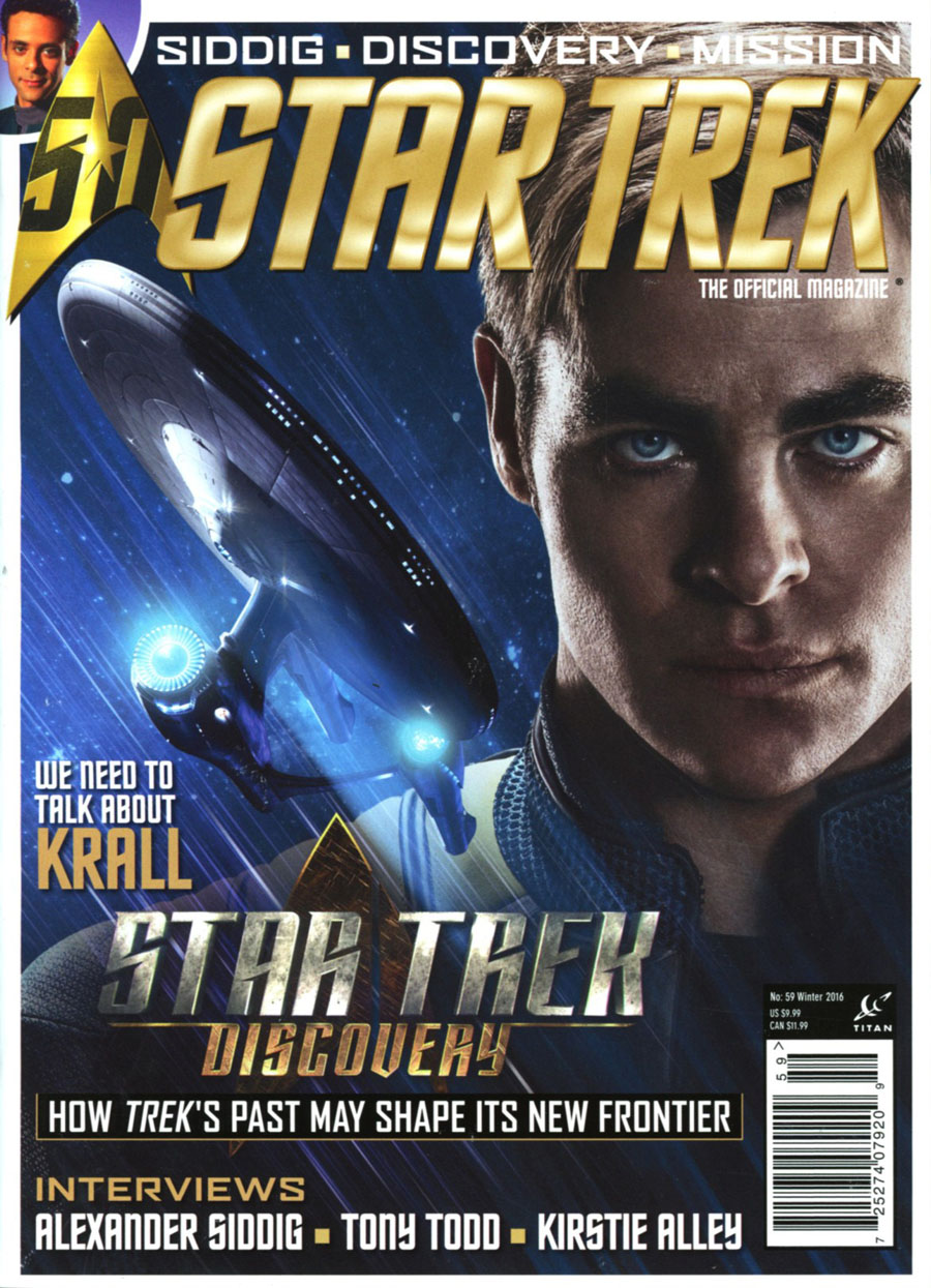 Star Trek Magazine #59 Winter 2016 Newsstand Edition
