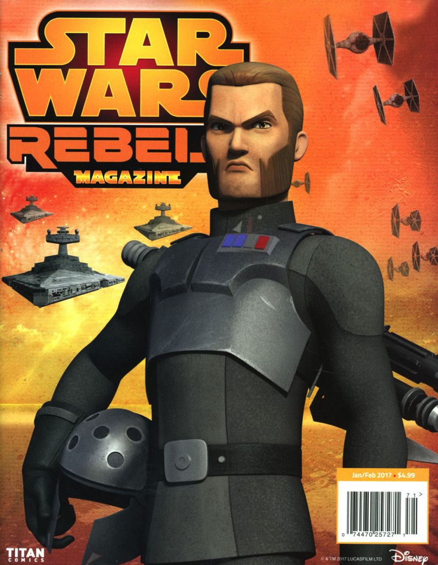 Star Wars Rebels Magazine #8 January / February 2017 Previews Exclusive Edition