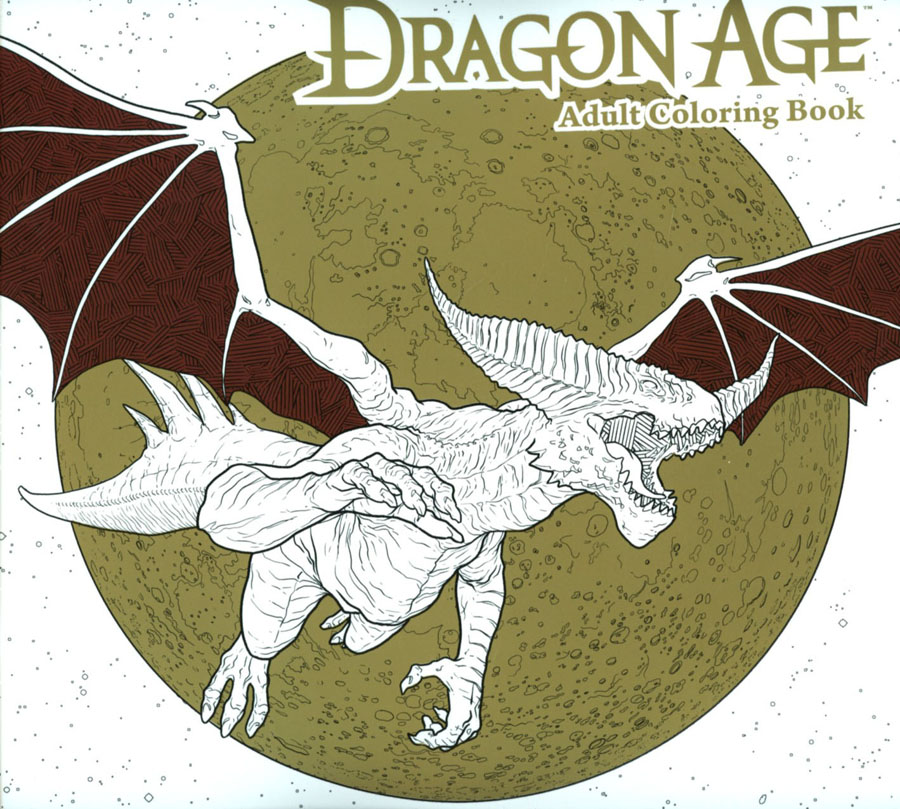 Dragon Age Adult Coloring Book TP