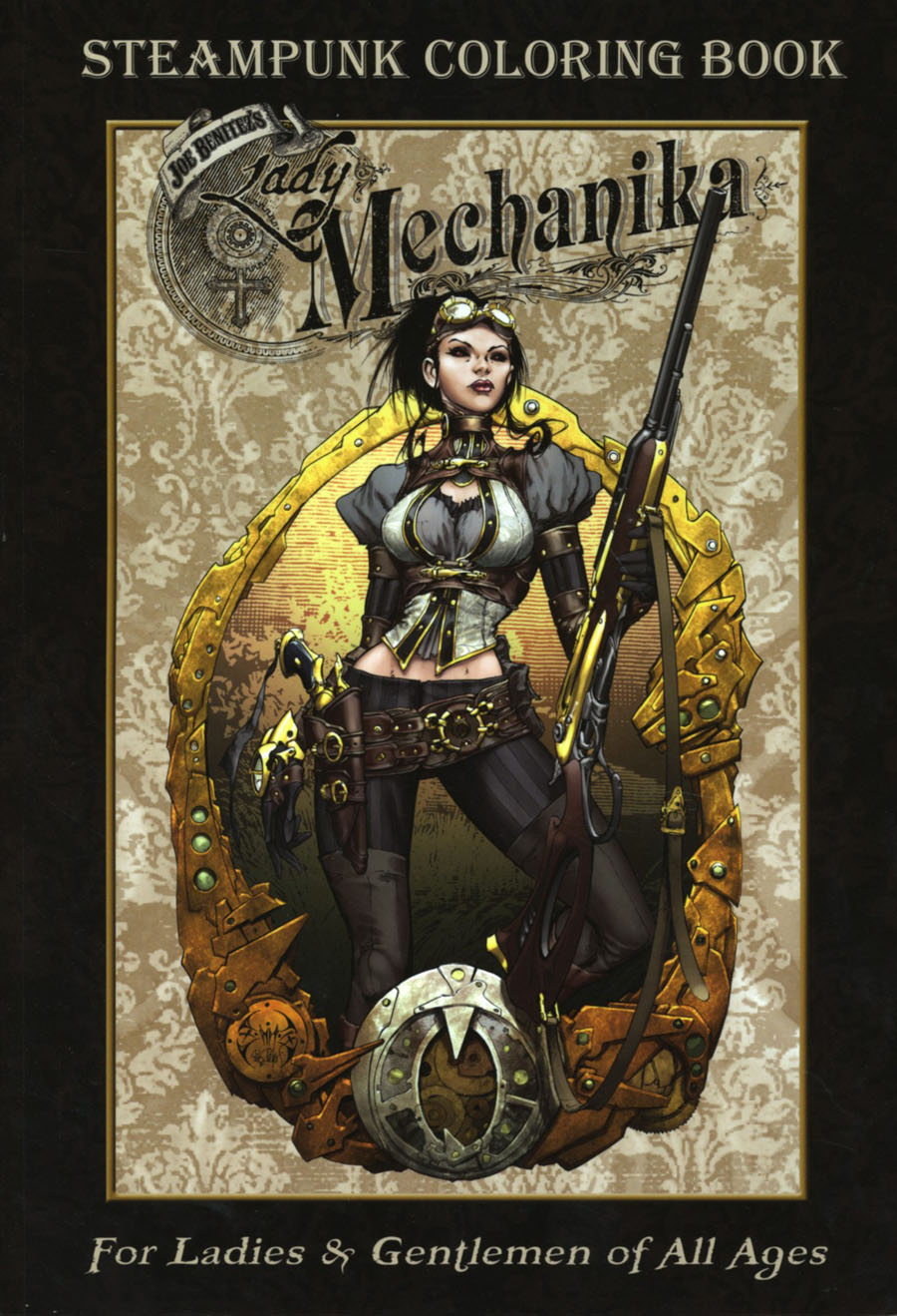 Lady Mechanika Steampunk Coloring Book Vol 1 TP