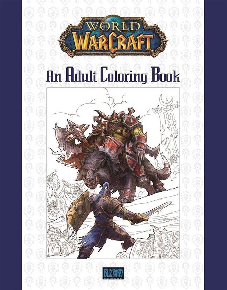World Of Warcraft An Adult Coloring Book SC